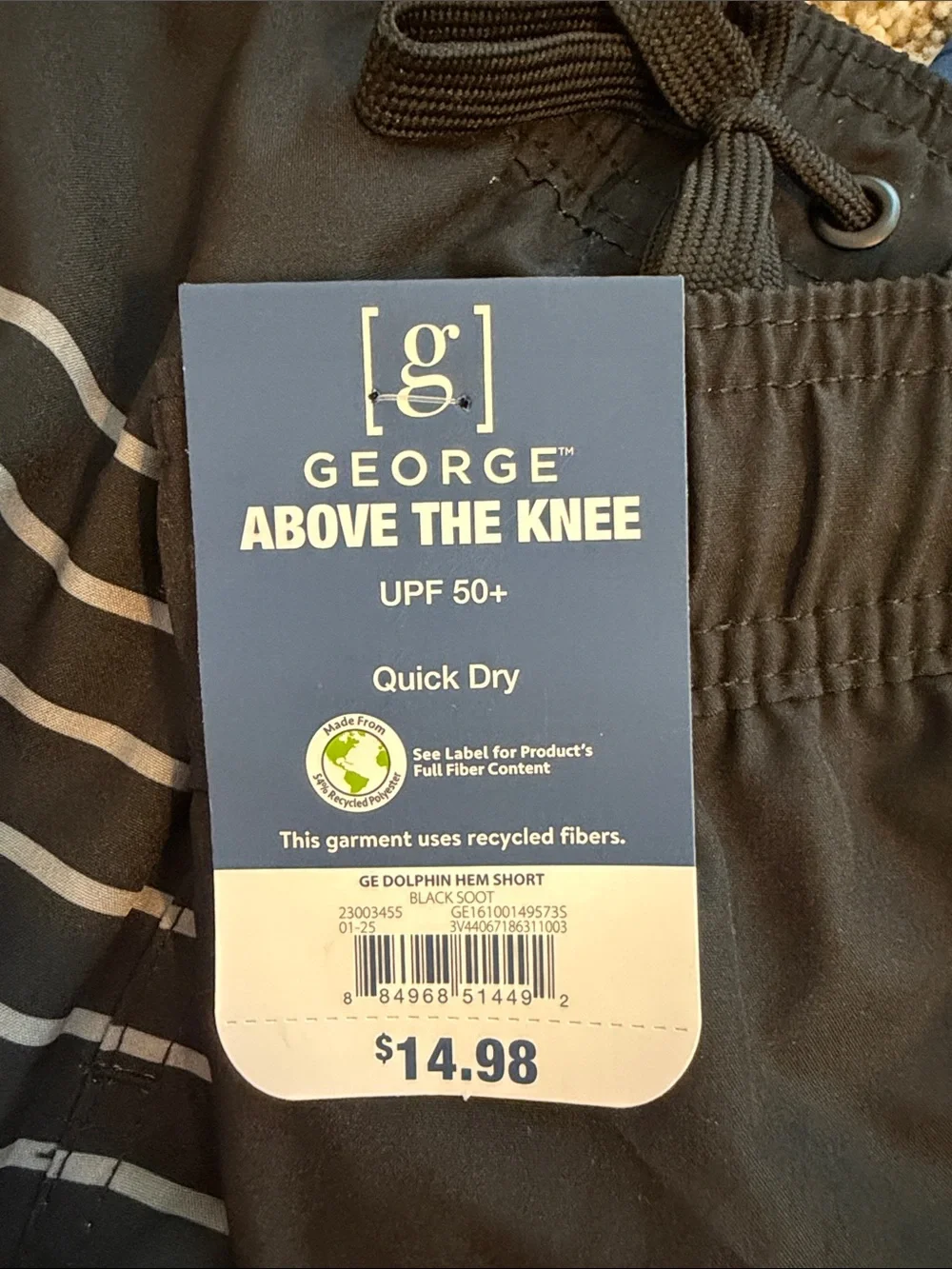 George Above the Knee Men's Swim Shorts - Bundle of 2